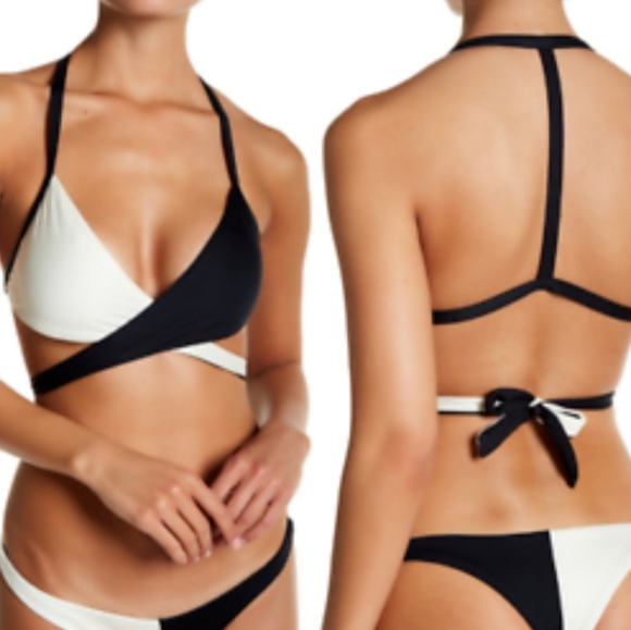 Vitamin A Other - Vitamin A Camryn Wrap TOP. Domino/Small